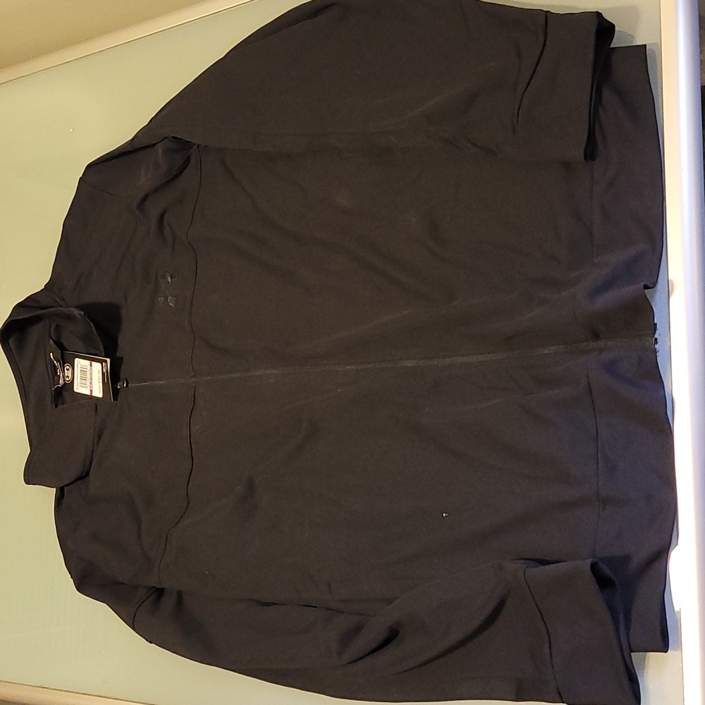 Under Armour black windbreaker/light jacket (zip-up)